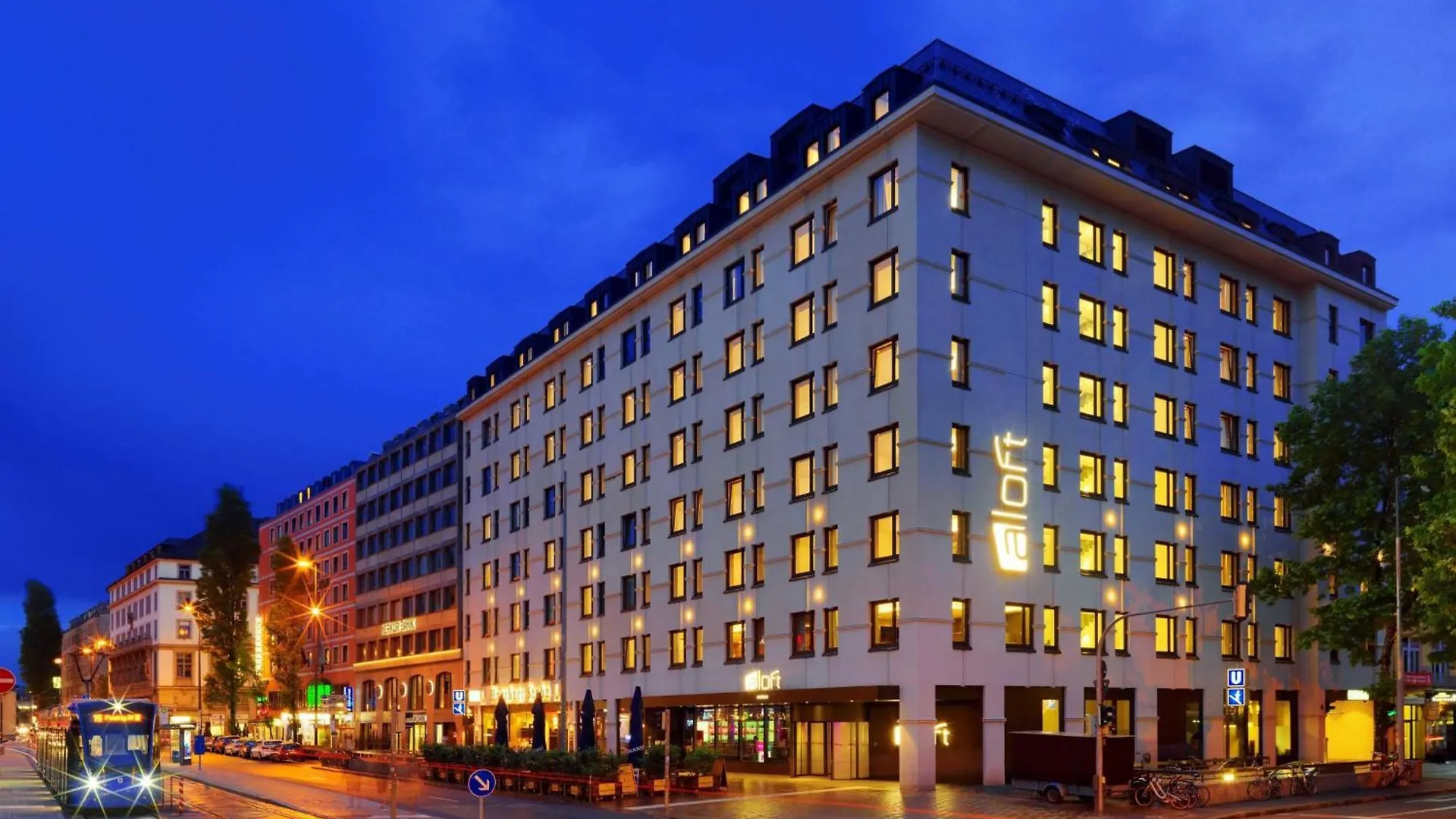 Aloft Muenchen location